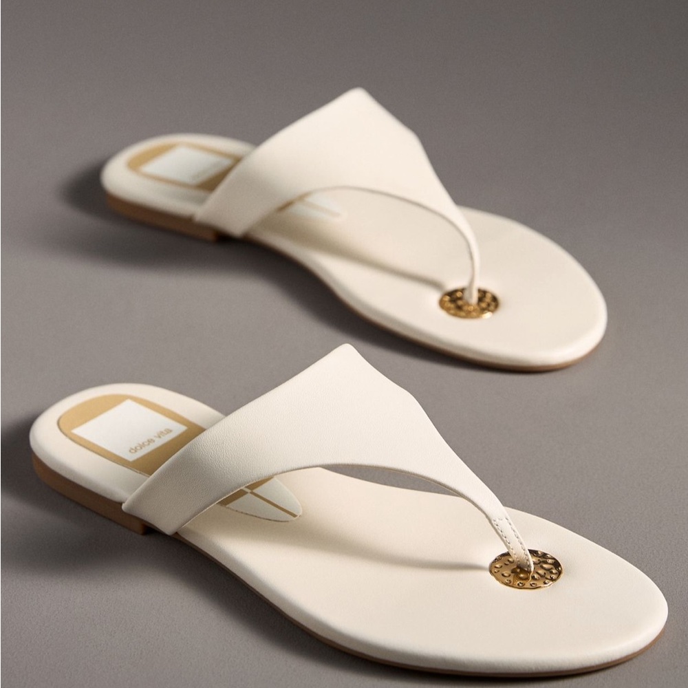 Dolce Vita Off-White Kittle Thong Sandal